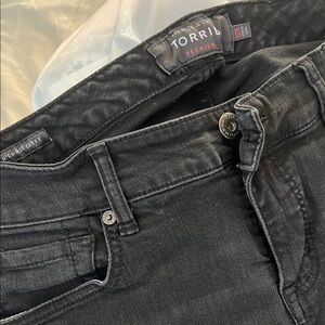 Torrid Premium High Rise Skinny Black Skinny Jeans